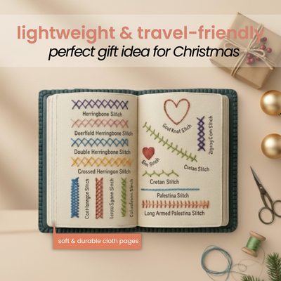 DIY Embroidery Stitch Book