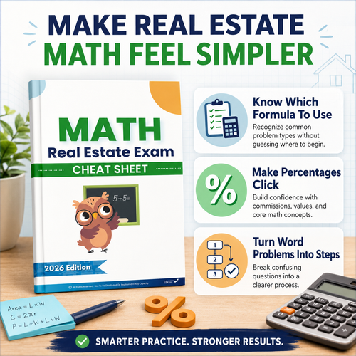 Real Estate Math Study Guide for Professionals & Students