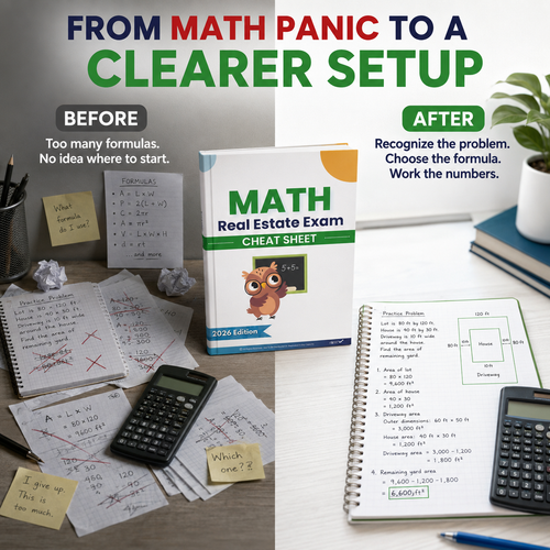 Real Estate Math Study Guide for Professionals & Students