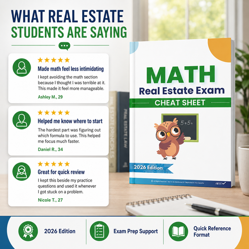 Real Estate Math Study Guide for Professionals & Students