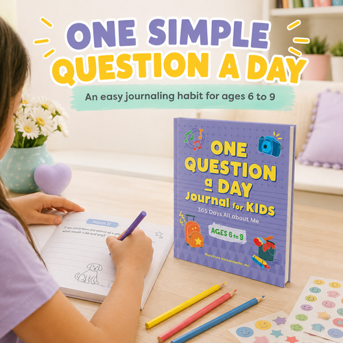 One Question a Day Journal for Kids – 365 Daily Writing Prompts (Ages 6–9)