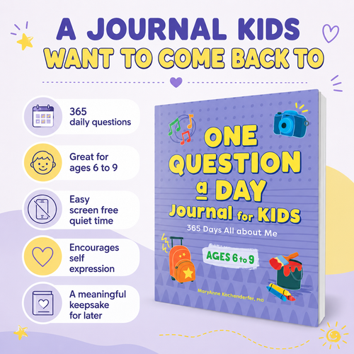 One Question a Day Journal for Kids – 365 Daily Writing Prompts (Ages 6–9)
