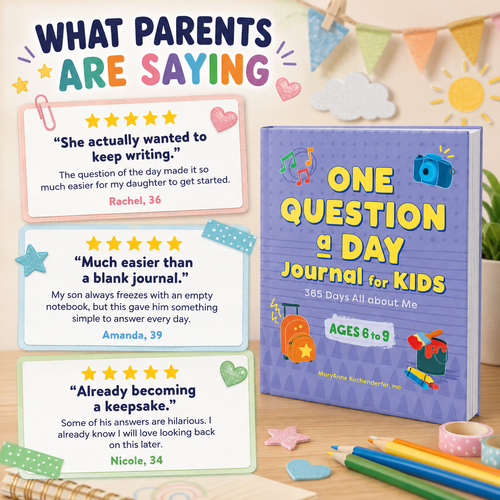 One Question a Day Journal for Kids – 365 Daily Writing Prompts (Ages 6–9)