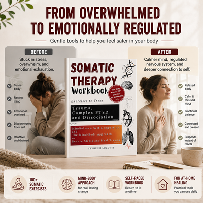 SomaticTherapy Workbook: Exercises to Treat Trauma, Complex PTSD and Dissociation