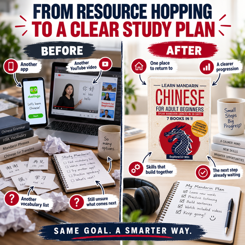 Learn Mandarin Chinese for Adult Beginners: Speak Mandarin Chinese In 30 Days!
