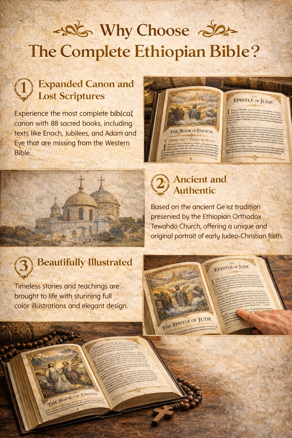 The Complete Ethiopian Orthodox Bible (English Edition)