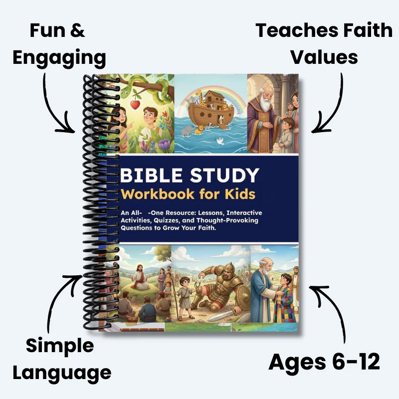 Bible Study Workbook for Kids