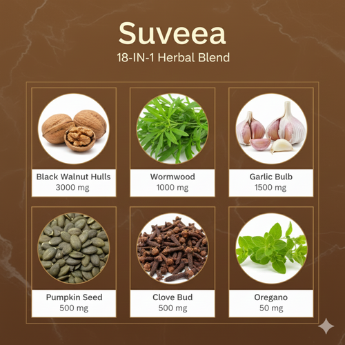 Black Walnut Wormwood Clove Capsules
