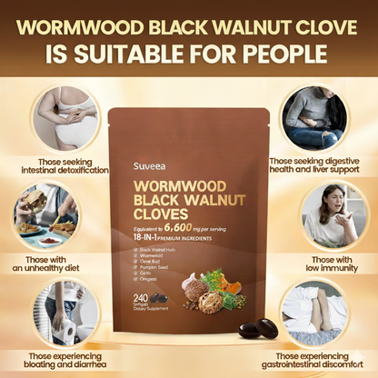 Black Walnut Wormwood Clove Capsules